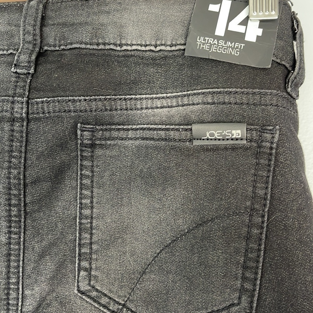 𝅺joe's Ultra Slim Fit Black/Gray Wash Leggings Size 14 (Girl) - Picture 7 of 15